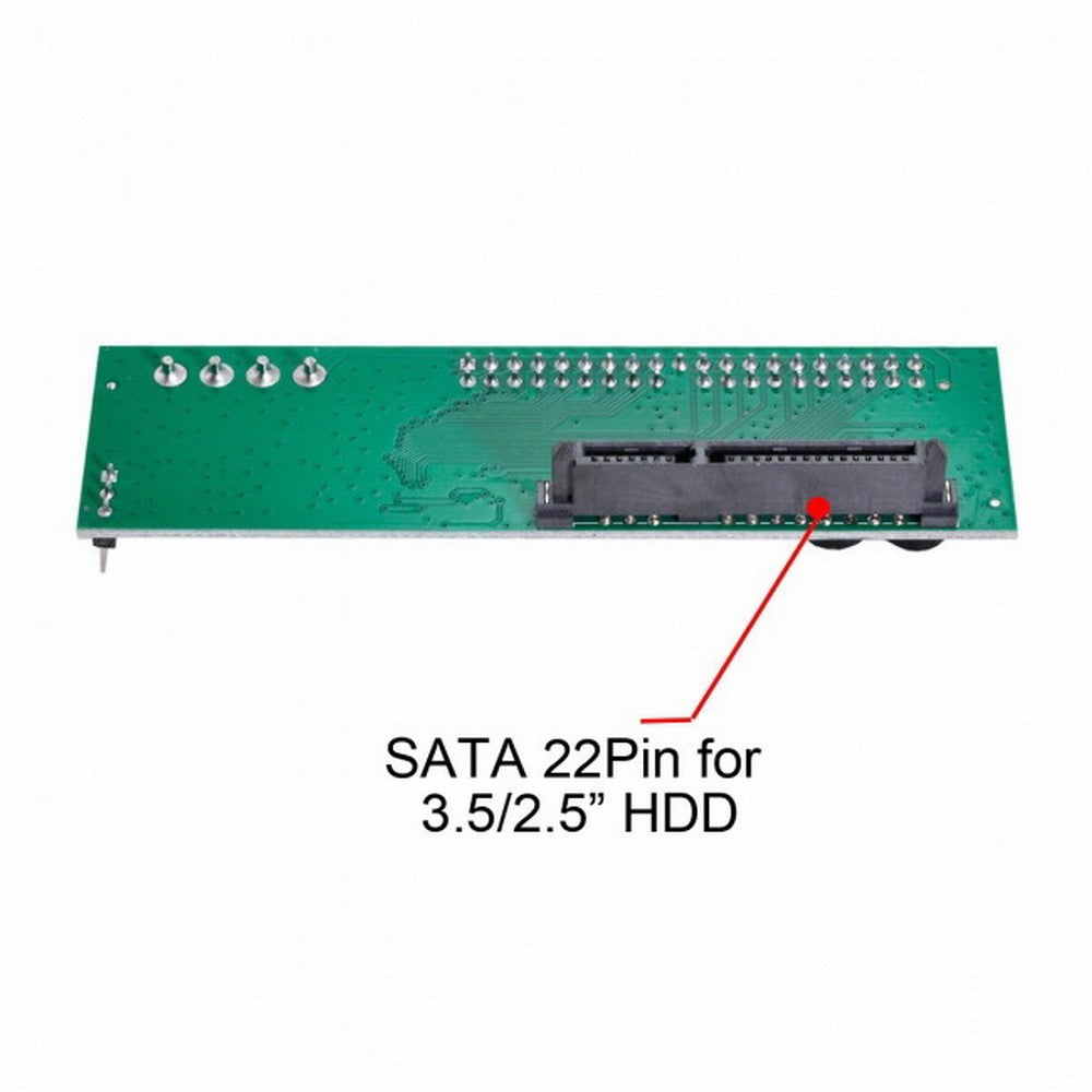 SATA Disk to IDE/PATA 40Pin Motherboard Converter Adapter PCBA for Desktop 2.5 3.5" Hard Disk Drive EP-014