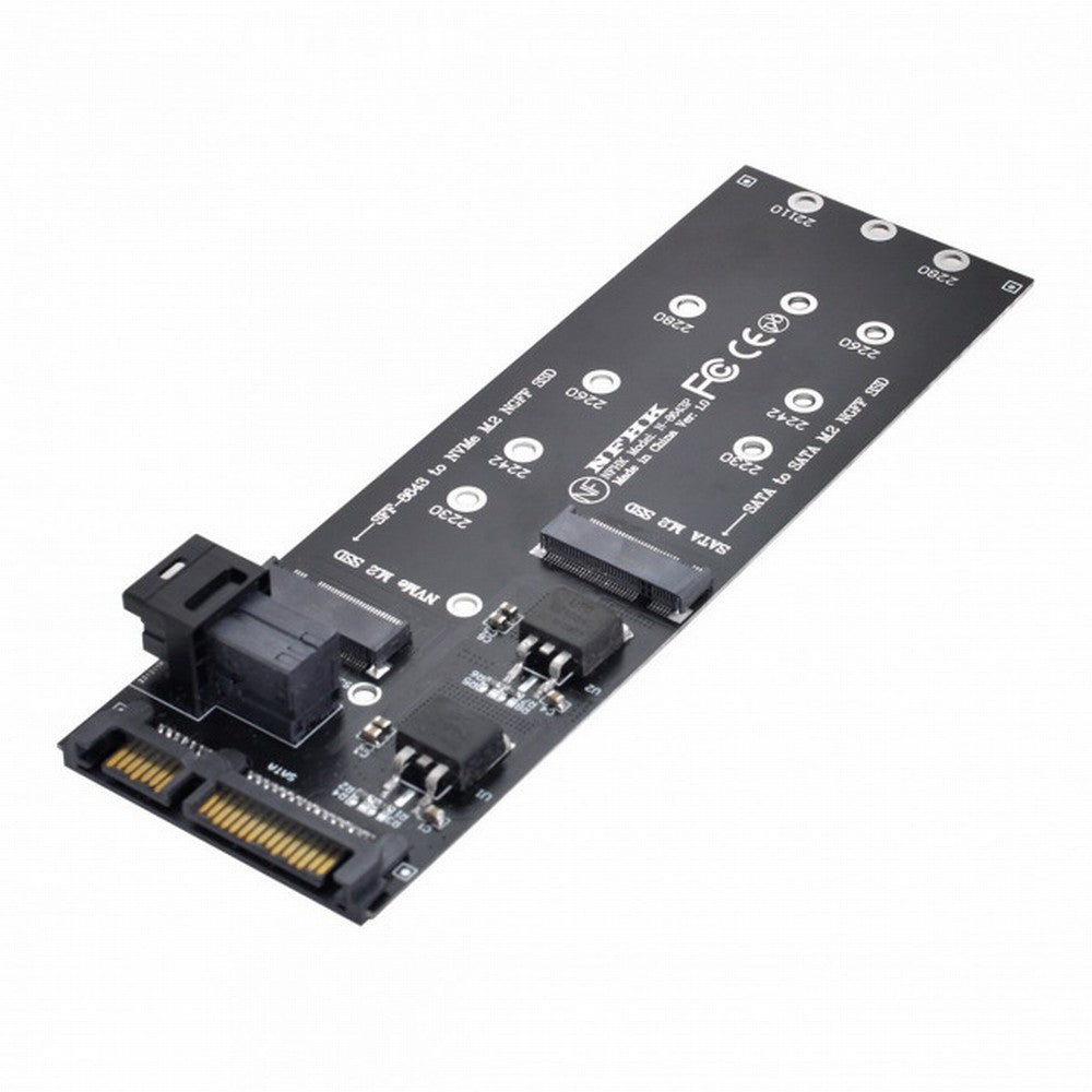 SFF-8643 to U2 Kit NGFF M-Key to HD Mini SAS NVME PCIe SSD SATA Adapter for Motherboard SF-033