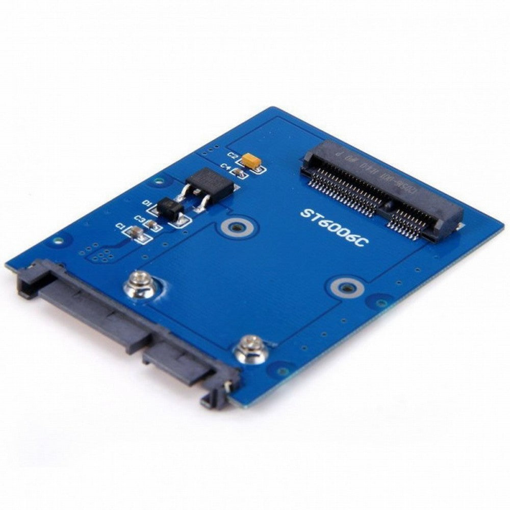 Slim Type Mini PCI-E mSATA SSD to 2.5" SATA 3.0 22pin HDD Adapter Hard Disk PCBA SA-066