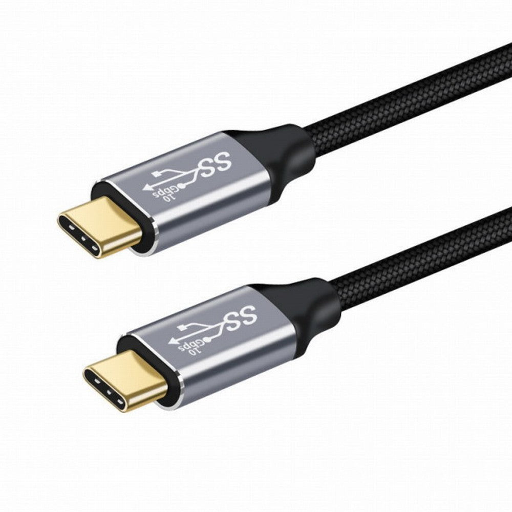 Type-C USB-C Male to Male USB3.1 10Gbps 100W Data Cable with E-marker for Laptop Phone CC-UC-064-SL