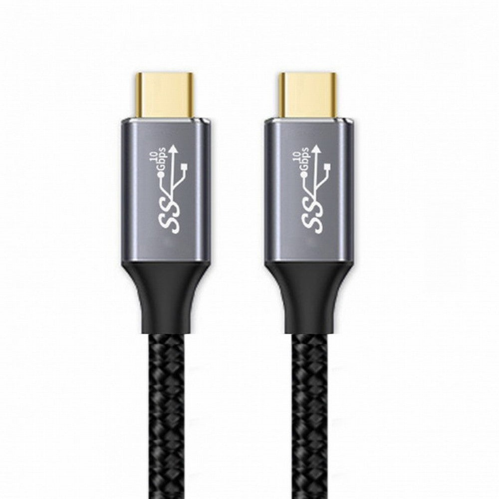 Type-C USB-C Male to Male USB3.1 10Gbps 100W Data Cable with E-marker for Laptop Phone CC-UC-064-SL