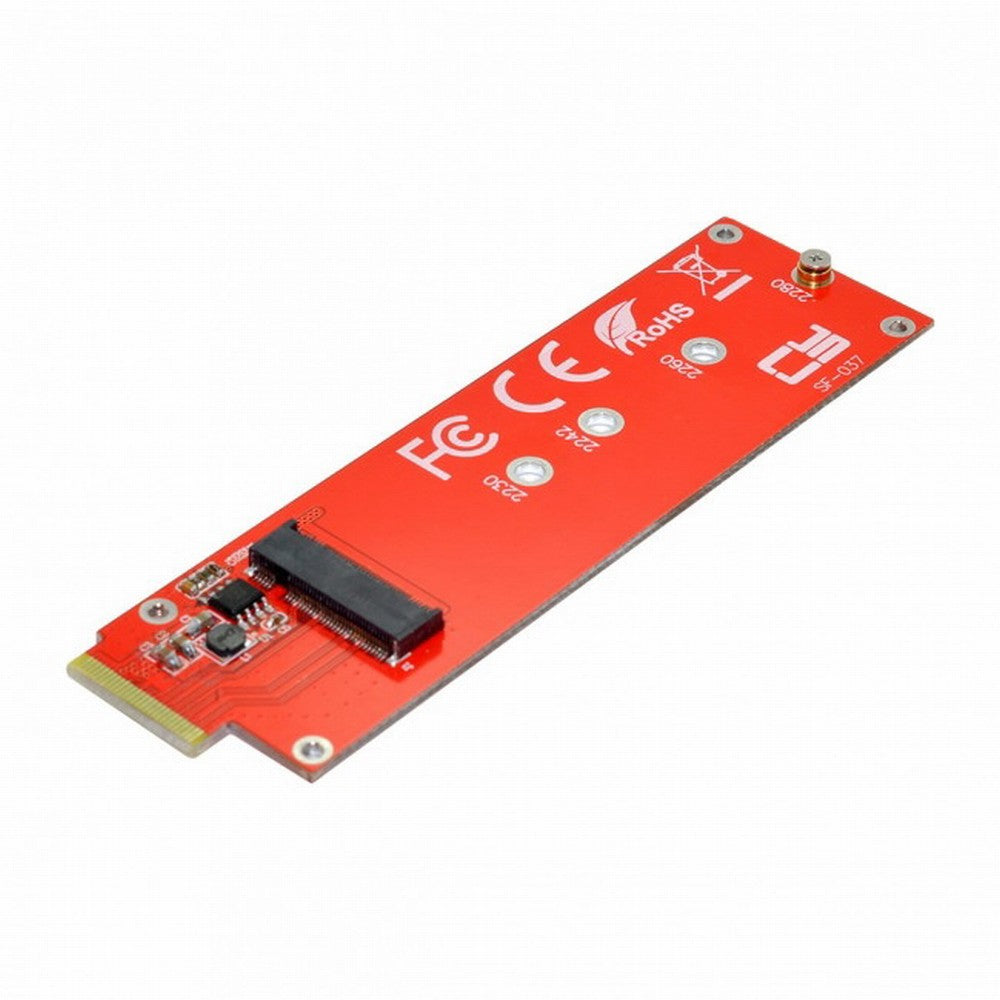 NVMe NGFF M-key 4X Host Adapter to Ruler 1U GEN-Z EDSFF Short SSD E1.S Carrier Adapter SF-037