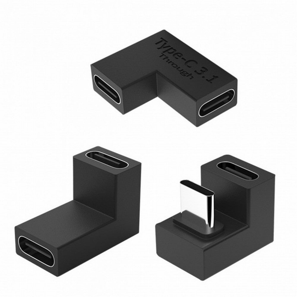 3pcs/lot USB 3.1 Type C Male Female to USB-C Female Power Data 10Gbps Adapter for NS Switch Phone UC-077