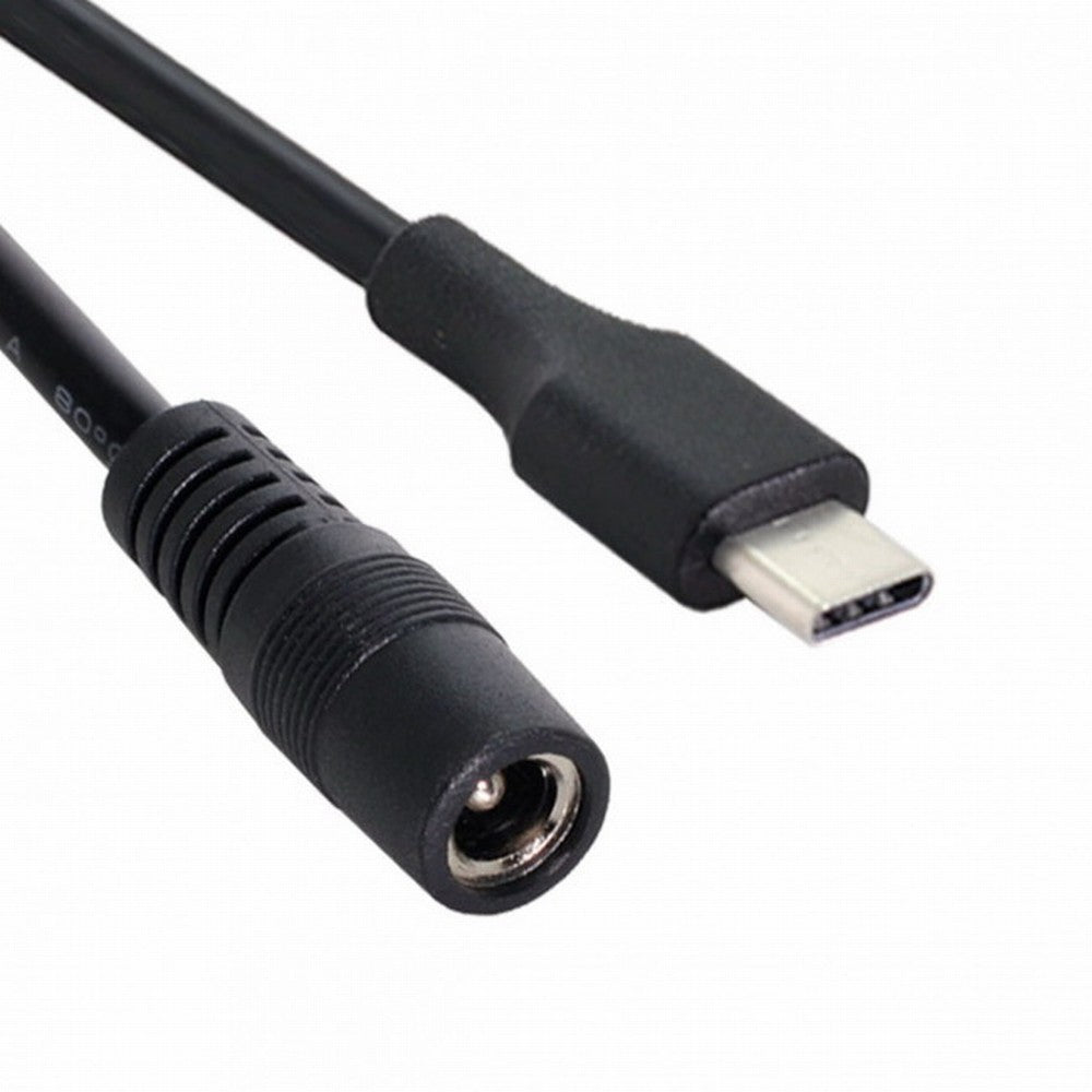 USB 3.1 Type C USB-C to DC 5V 5.5*2.5mm Power Jack Extension Charge Cable for Cell Phone Tablet UC-093