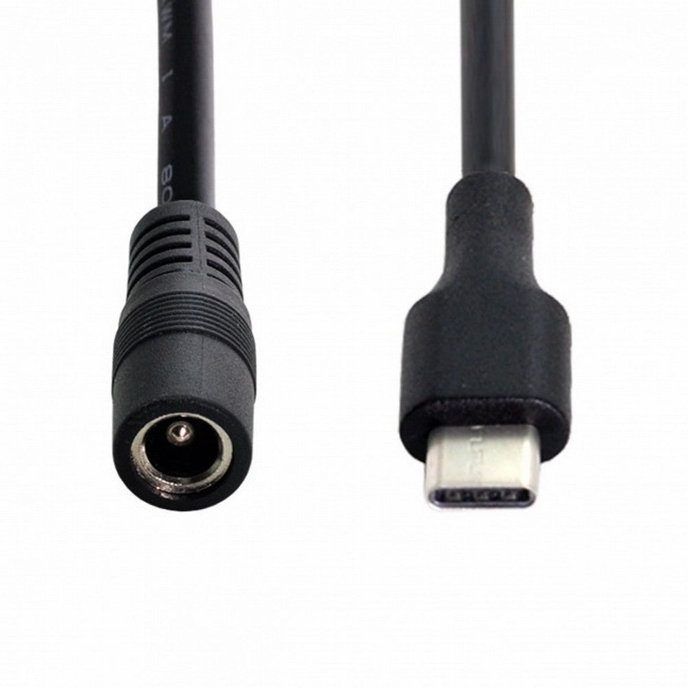 USB 3.1 Type C USB-C to DC 5V 5.5*2.5mm Power Jack Extension Charge Cable for Cell Phone Tablet UC-093