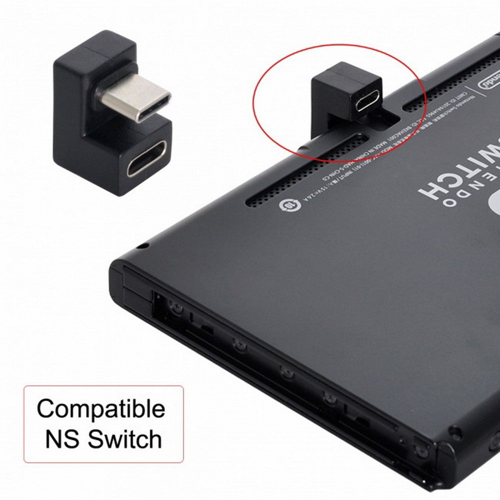 3pcs/lot USB 3.1 Type C Male Female to USB-C Female Power Data 10Gbps Adapter for NS Switch Phone UC-077