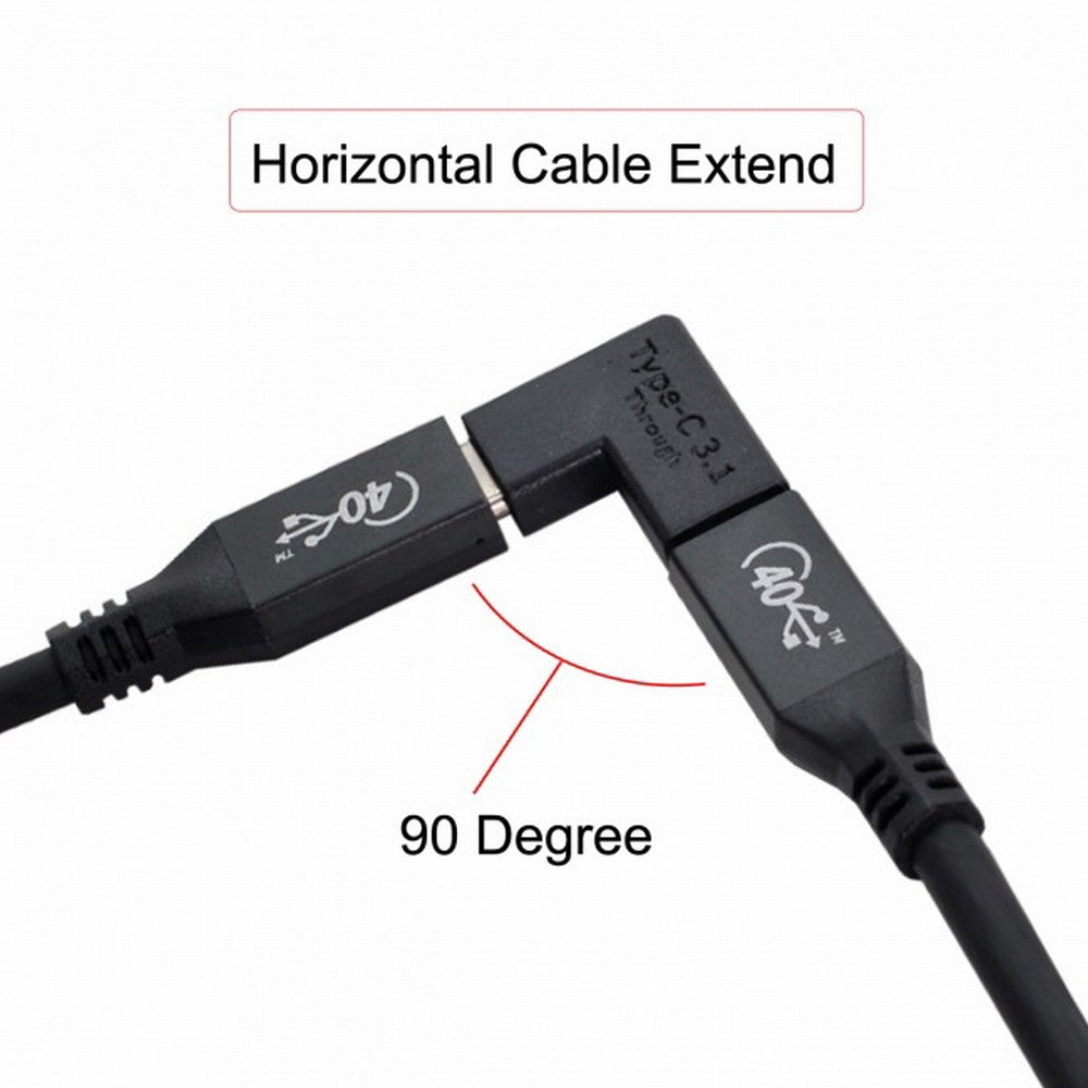 3pcs/lot USB 3.1 Type C Male Female to USB-C Female Power Data 10Gbps Adapter for NS Switch Phone UC-077
