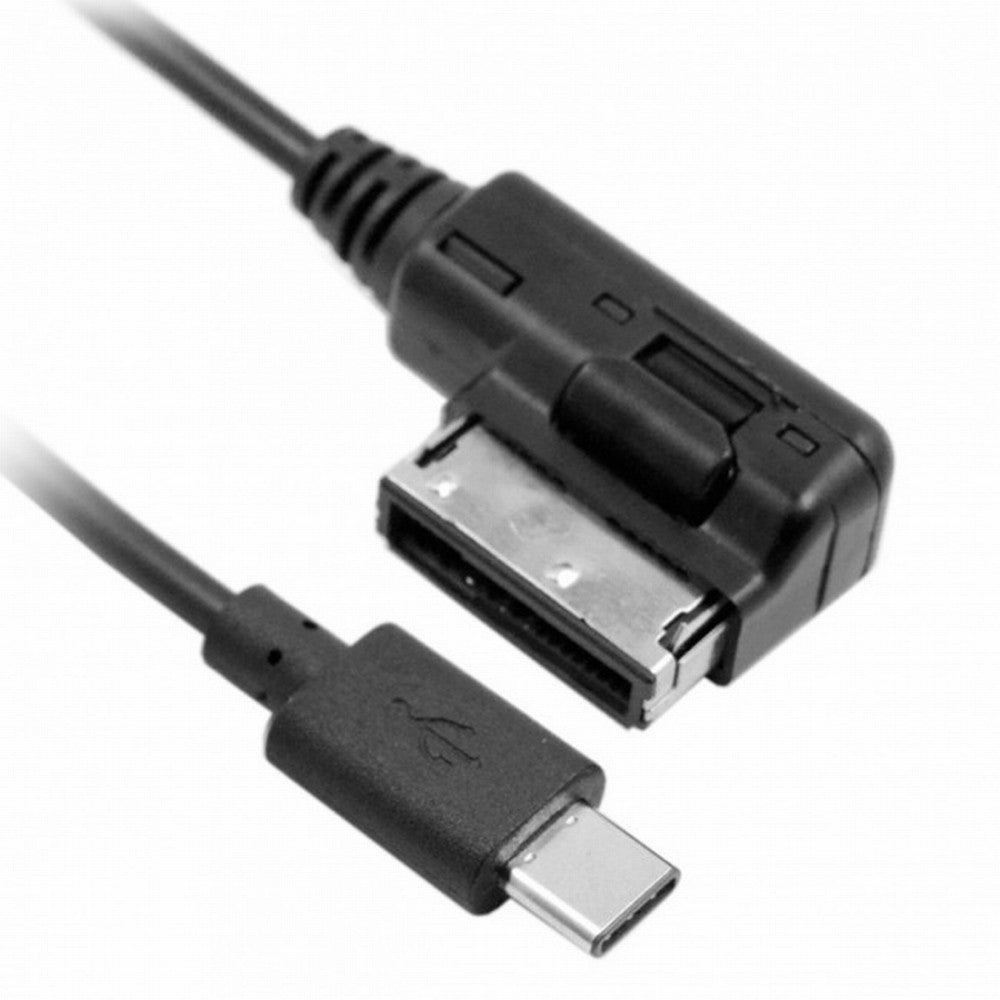 Media In AMI MDI USB-C USB 3.1 Type-C Charge Adapter Cable For Car VW AUDI 2014 A4 A6 Q5 Q7 CA-040