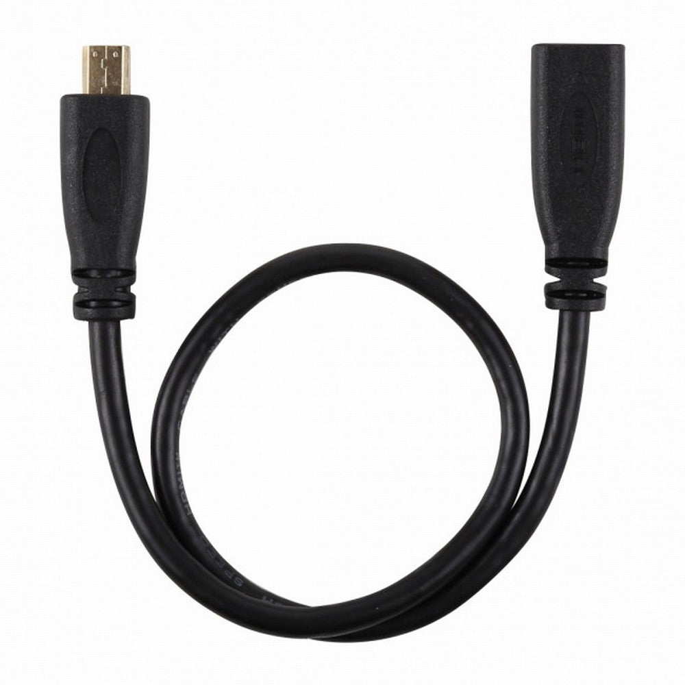 HDMI 1.4 D Type Micro HDMI Male to Micro HDMI Female M/F Extension Cable 30cm HD-089
