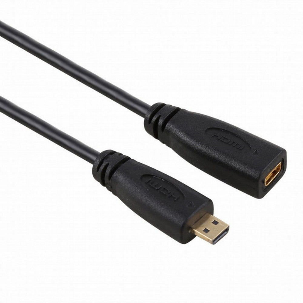 HDMI 1.4 D Type Micro HDMI Male to Micro HDMI Female M/F Extension Cable 30cm HD-089