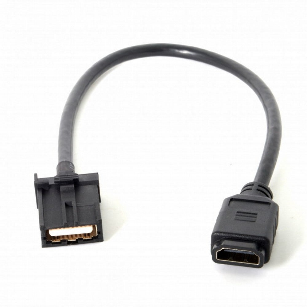 High Speed HDMI 1.4 Type E Male to Type A Female Video Audio Cable 0.3m Automotive Connection System Grade Connector HD-102