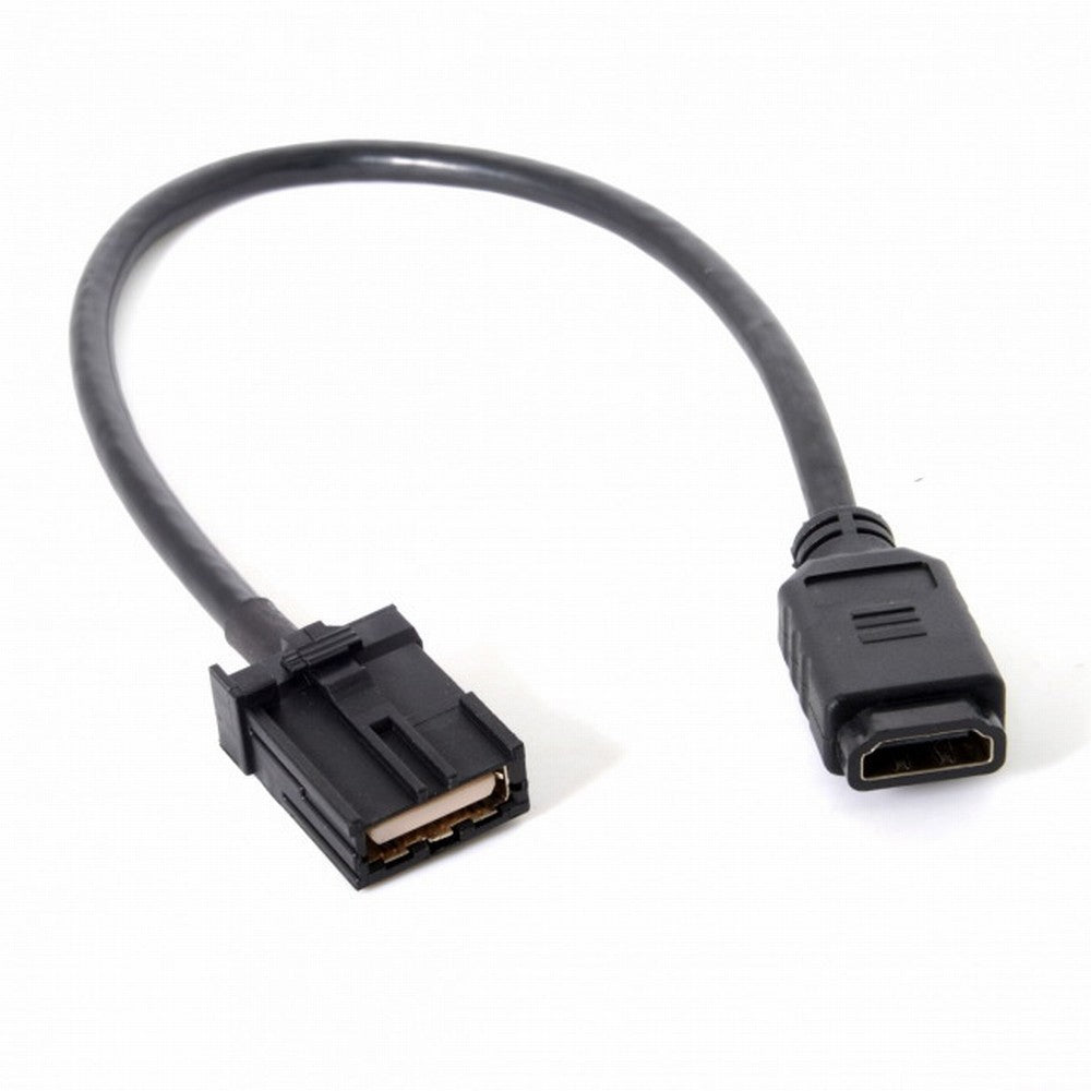 High Speed HDMI 1.4 Type E Male to Type A Female Video Audio Cable 0.3m Automotive Connection System Grade Connector HD-102