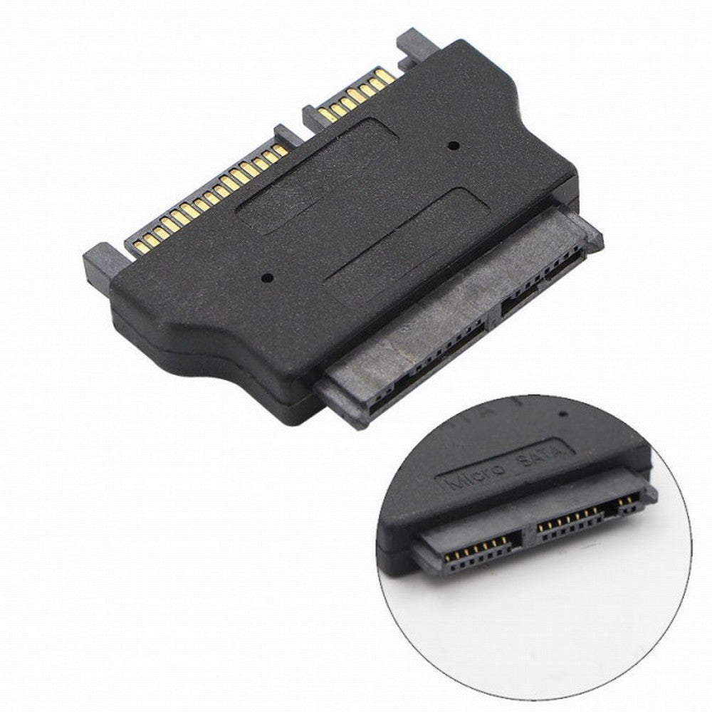 1.8" Micro SATA 7+9 16pin SSD HDD Hard Disk Drive to 2.5" SATA 7+15 22pin Laptop Notebook Adapter SA-006