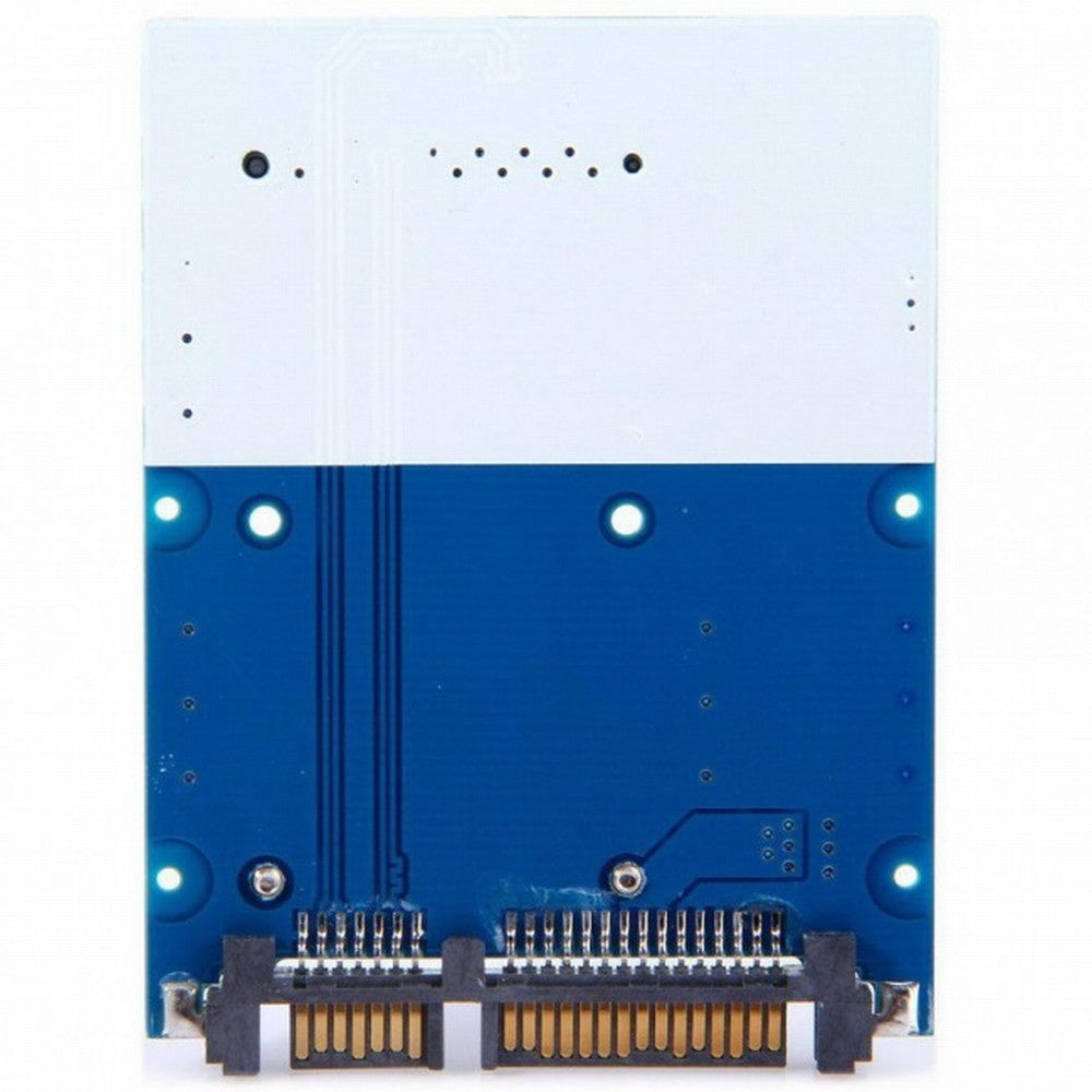 Slim Type Mini PCI-E mSATA SSD to 2.5" SATA 3.0 22pin HDD Adapter Hard Disk PCBA SA-066