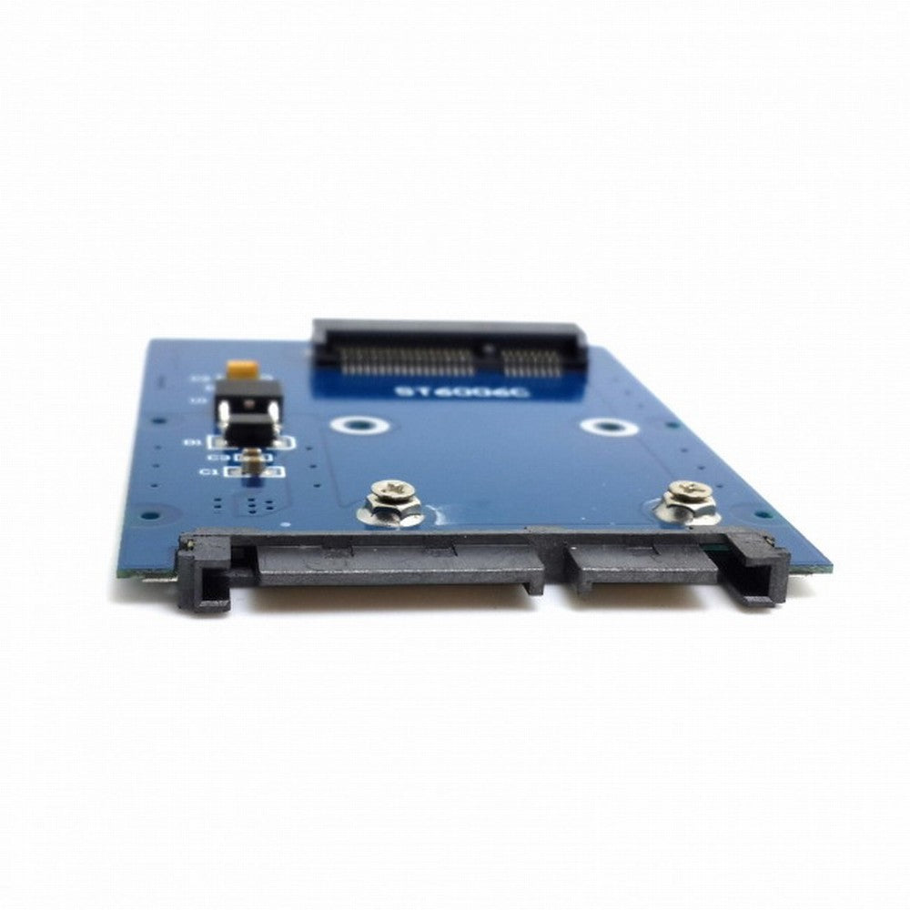 Slim Type Mini PCI-E mSATA SSD to 2.5" SATA 3.0 22pin HDD Adapter Hard Disk PCBA SA-066