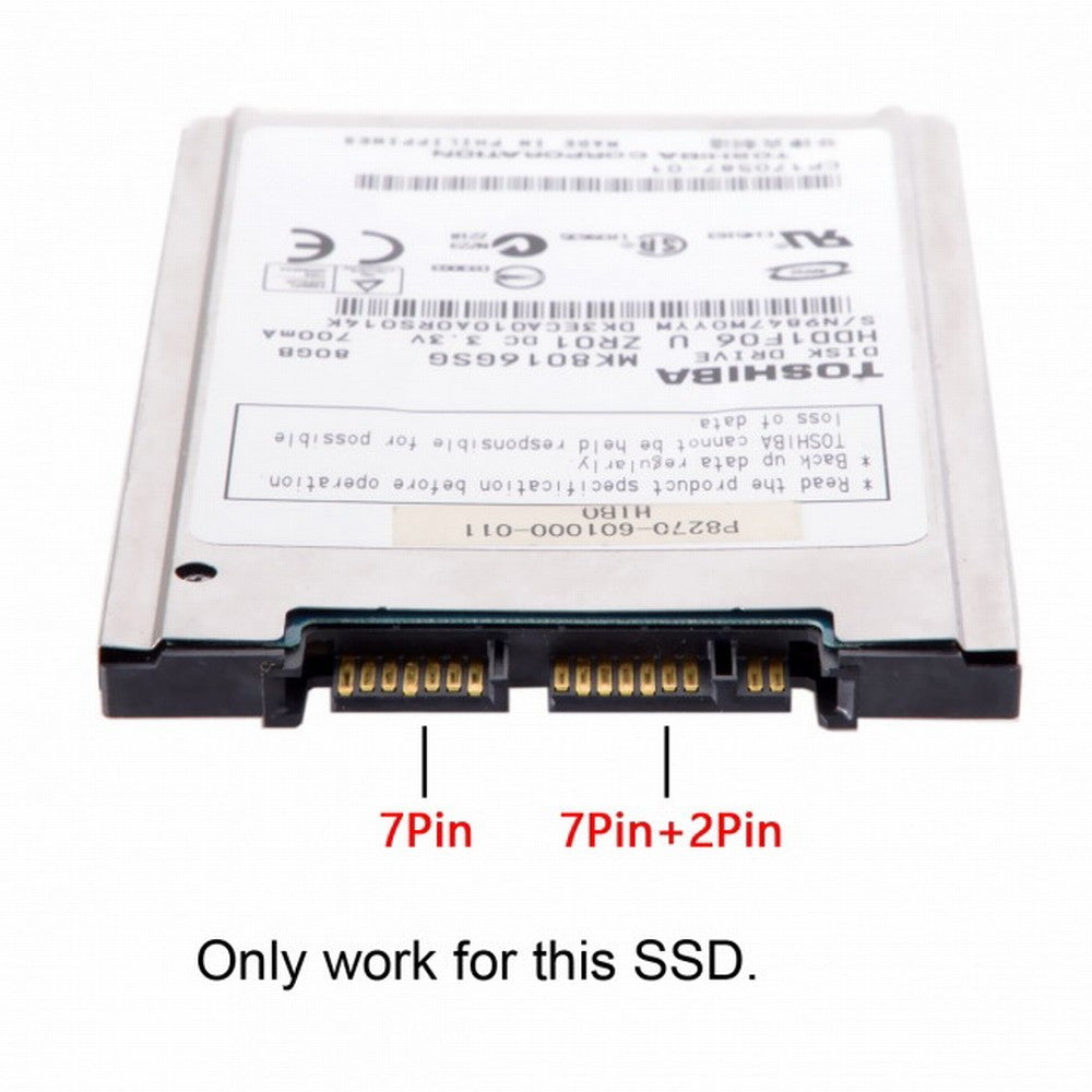 Micro SATA SSD HDD 1.8" Hard Disk Drive to 2.5" SATA Laptop Notebook Adapter PCB SA-076