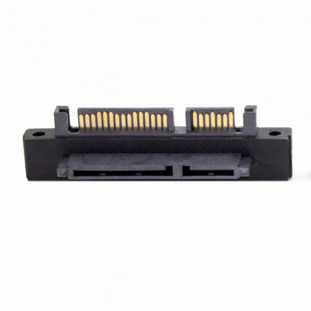 90 Degree Up Angled SATA 22Pin 7+15 Male to SATA 22Pin Female Extension Convertor Adapter SA-121-UP
