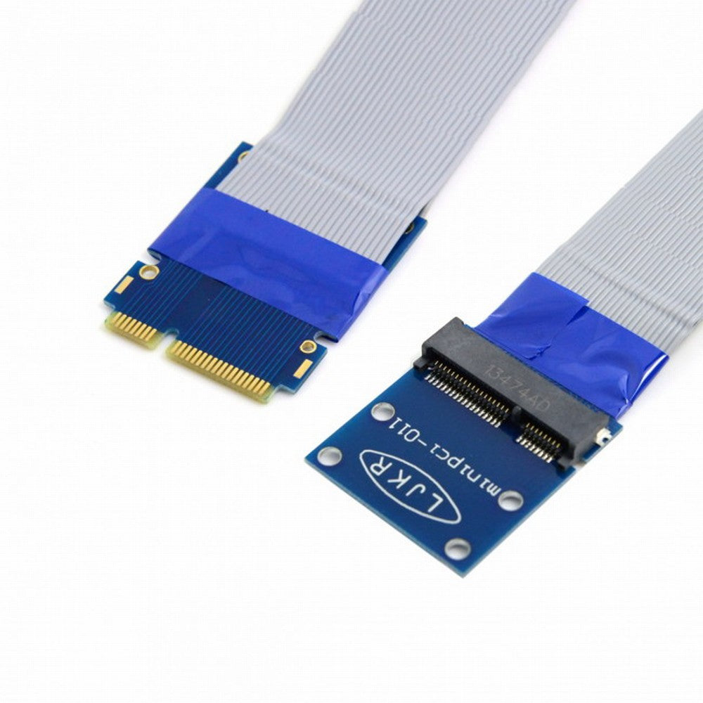 Flexible Mini PCI Express PCI-e Mini Card Extender 52pin Male to Female Extension FFC Cable SA-147