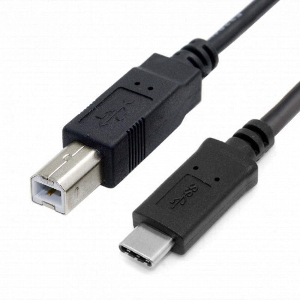 USB-C USB 3.1 Type C Male to USB 2.0 B Type Male Data Cable for Phone Mac Laptop MIDI Printer Scanner UC-005