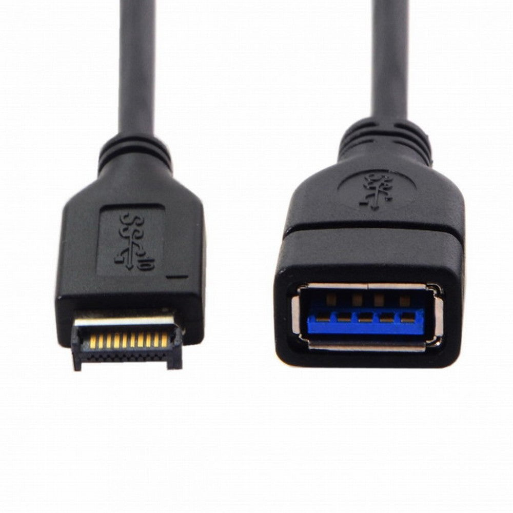 USB 3.1 Front Panel Header to USB 3.0 Type-A Female Extension Cable 20cm UC-131