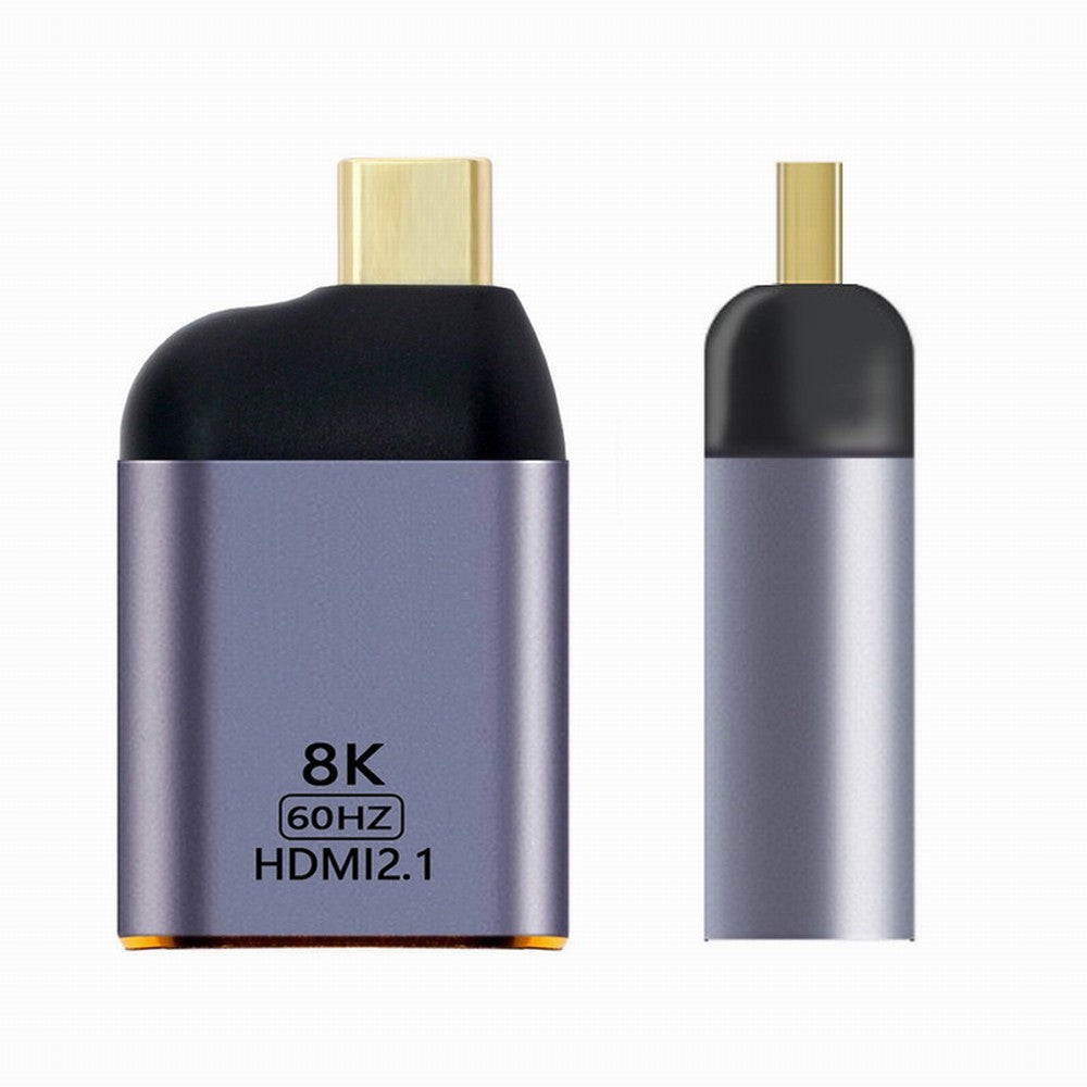 USB4 USB-C Type-C Source to Female HDMI 2.1 Display 8K 60HZ UHD 4K HDMI Male Monitor Adapter UC-220-H8K
