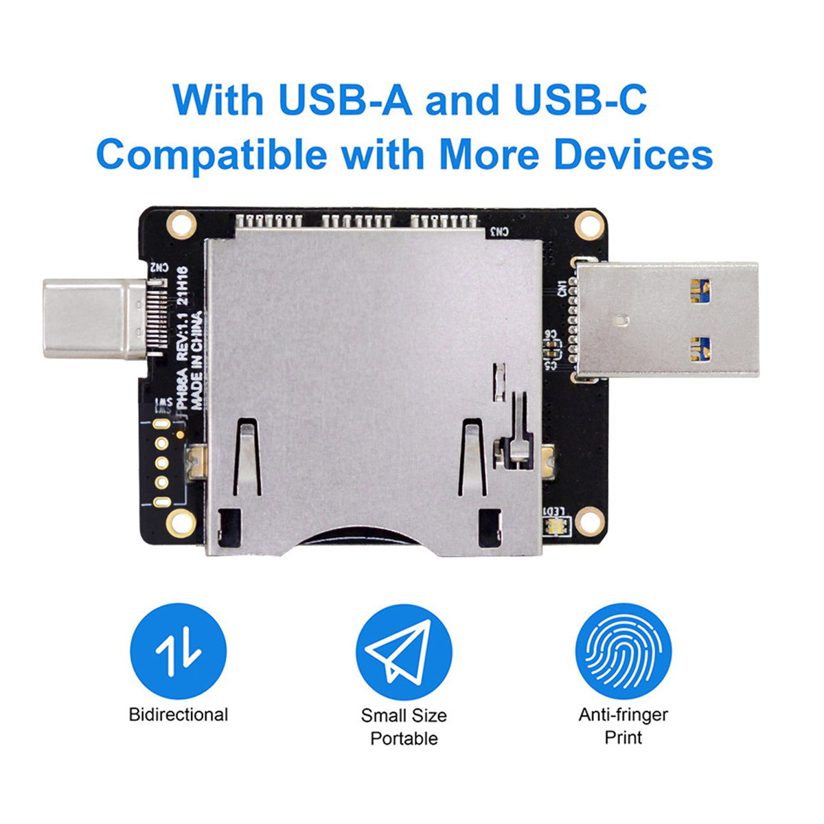 USB3.1 Type-C Type-A to CF Express Extension Card Reader for CFE Type-B Support R5 Z6 Z7 Memory Card UC-099