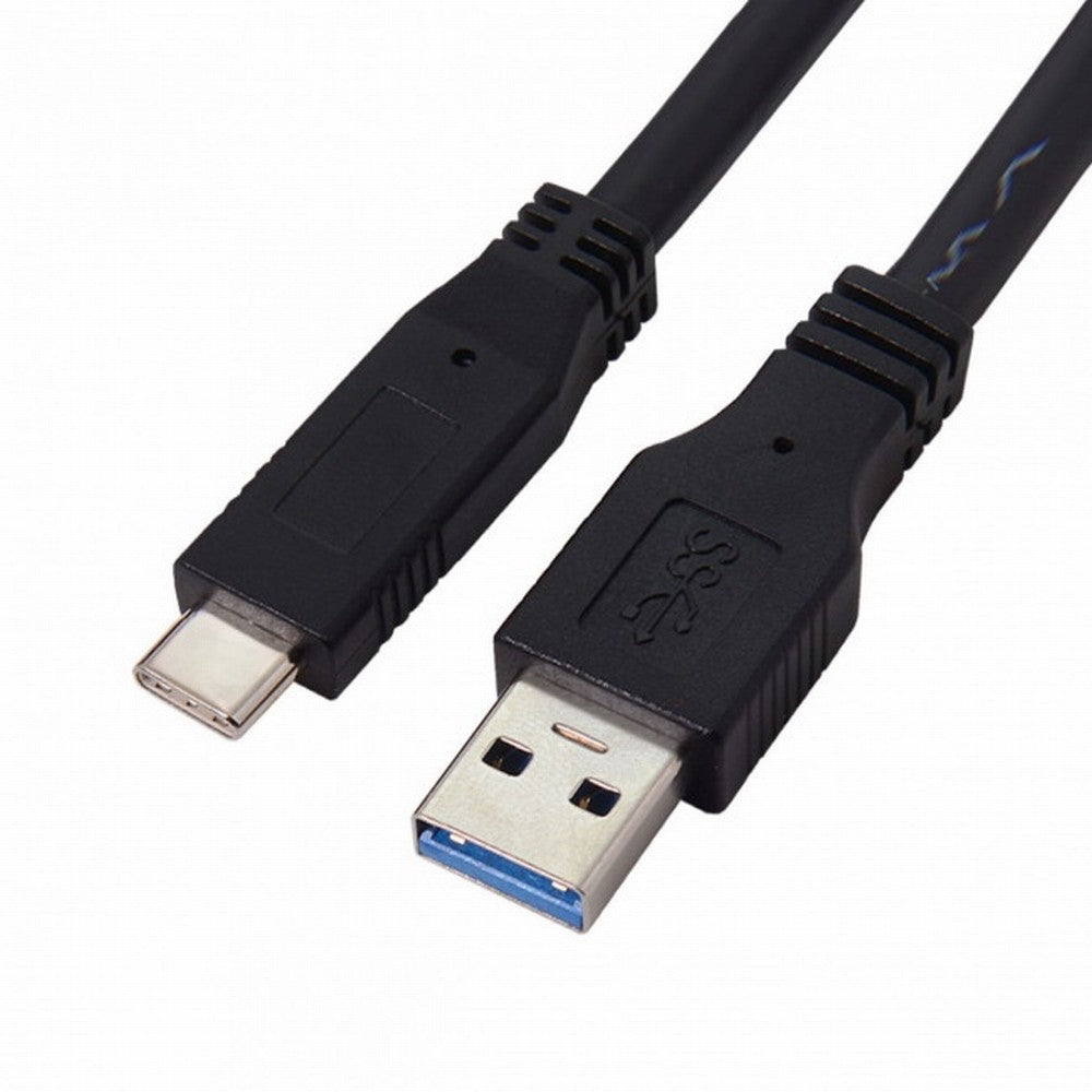 8m USB-C USB 3.1 Type C Male to USB3.0 Type A Male Data GL3523 Repeater Cable for Tablet Phone Hard Disk Drive UC-199-BK-8.0M