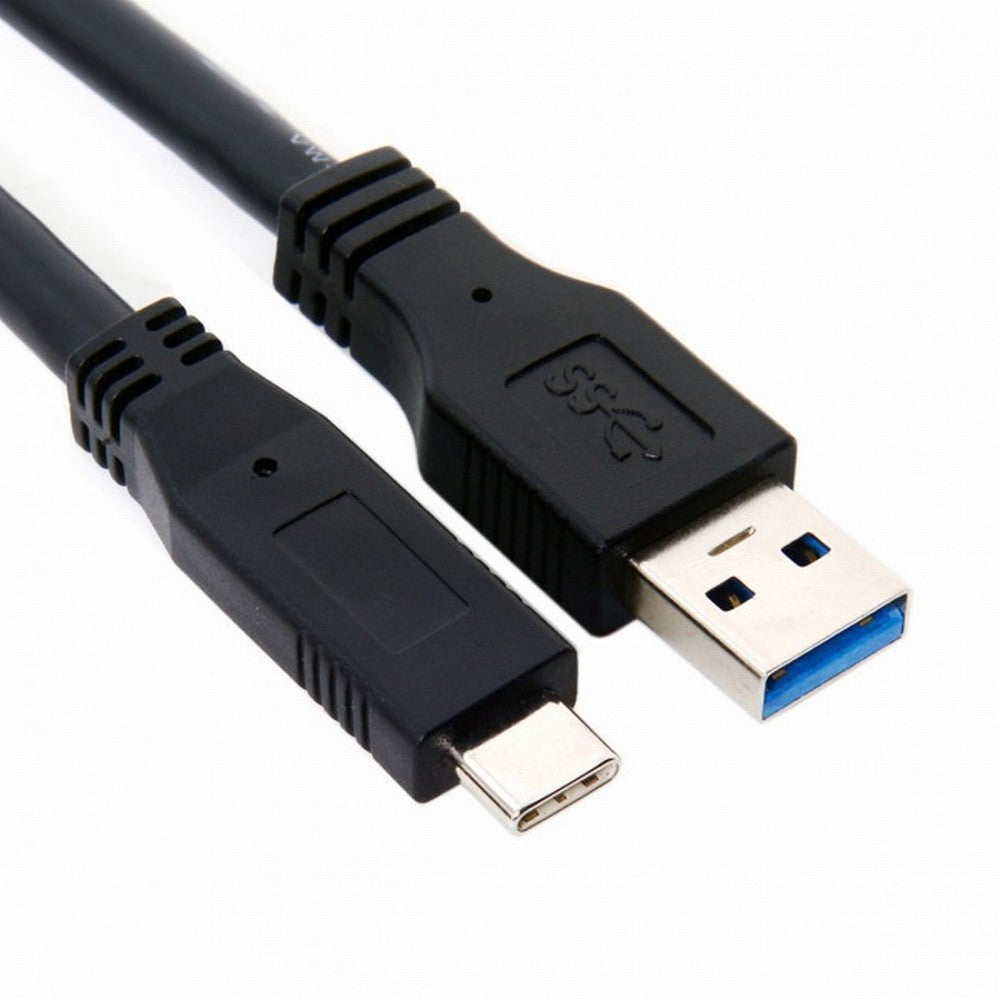 8m USB-C USB 3.1 Type C Male to USB3.0 Type A Male Data GL3523 Repeater Cable for Tablet Phone Hard Disk Drive UC-199-BK-8.0M