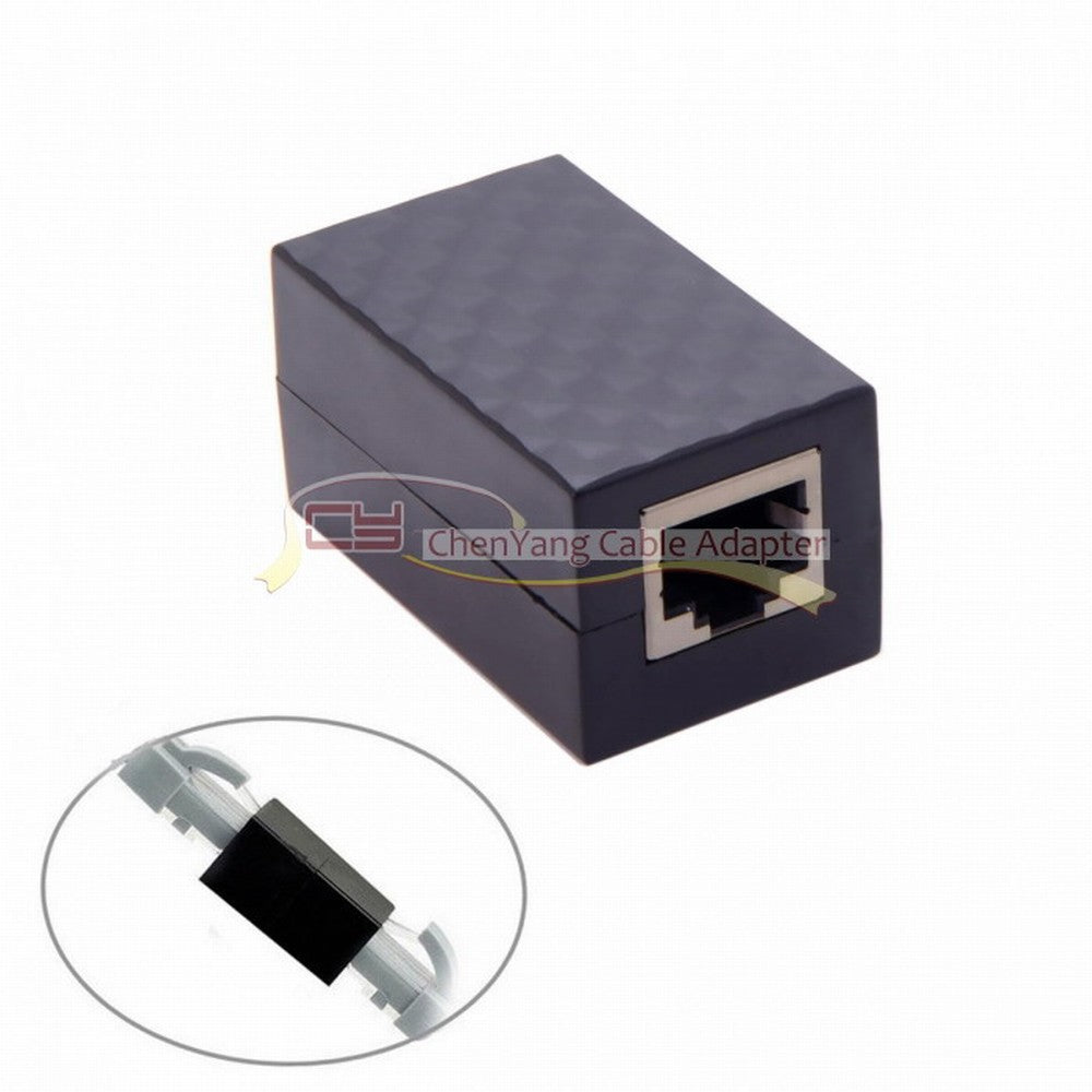 5pcs/lot Lightning Protection RJ45 UTP STP CAT6 CAT5e Female to Female Network Lan Adapter Extender UT-013-5PCS