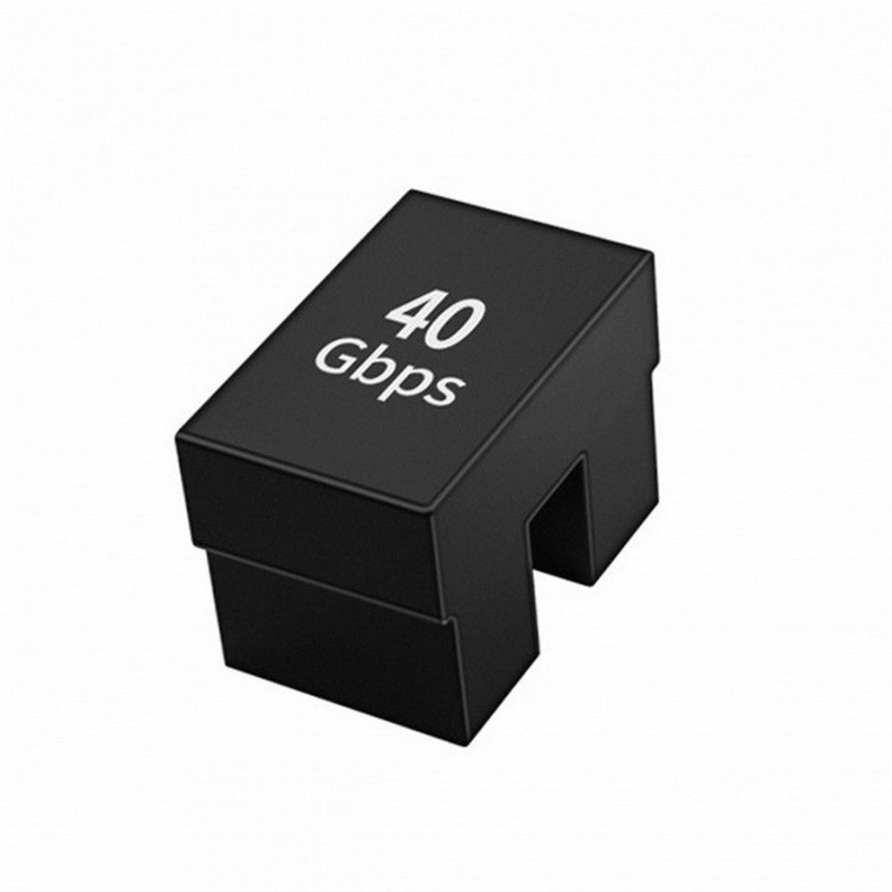 40Gbps USB4 Type C Female to Female Coupler Extender Power Data Video Adapter Opposite U Shape Back Angled for NS Switch Phone Laptop UC-009-FF