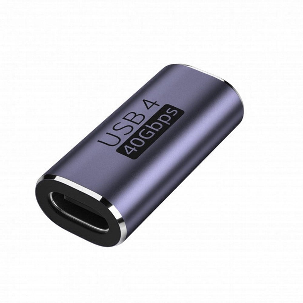 40Gbps USB4 Type C Female to Female 100W Power Data 8K Video Adapter Extender for Laptop Phone UC-026-FF