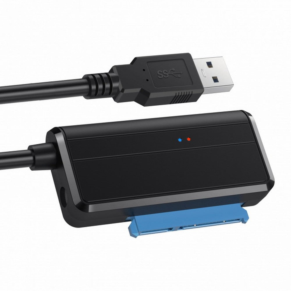 USB 3.0 to Angled SATA 22 Pin Adapter Cable for 2.5" 3.5inch Hard Disk Drive SSD for Desktop Laptop U3-027-RI