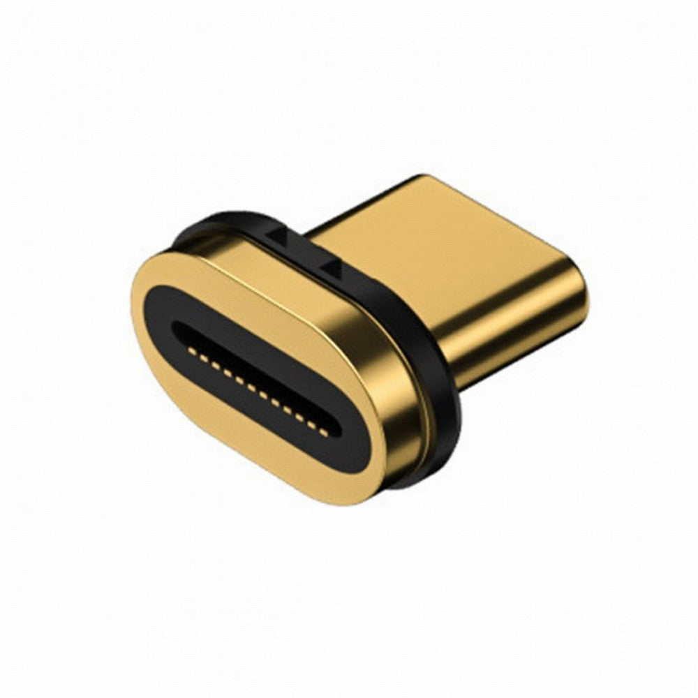 Magnetic Connector 40Gbps USB4 Type C Straight Connector 100W Power Data 8K Video Adapter for Laptop Phone UC-028-CM