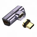 Magnetic Connector 40Gbps USB4 Type C Male to Female 90 Degree Left Right Angled 100W Power Data 8K Video Adapter for Laptop Phone UC-028-RI