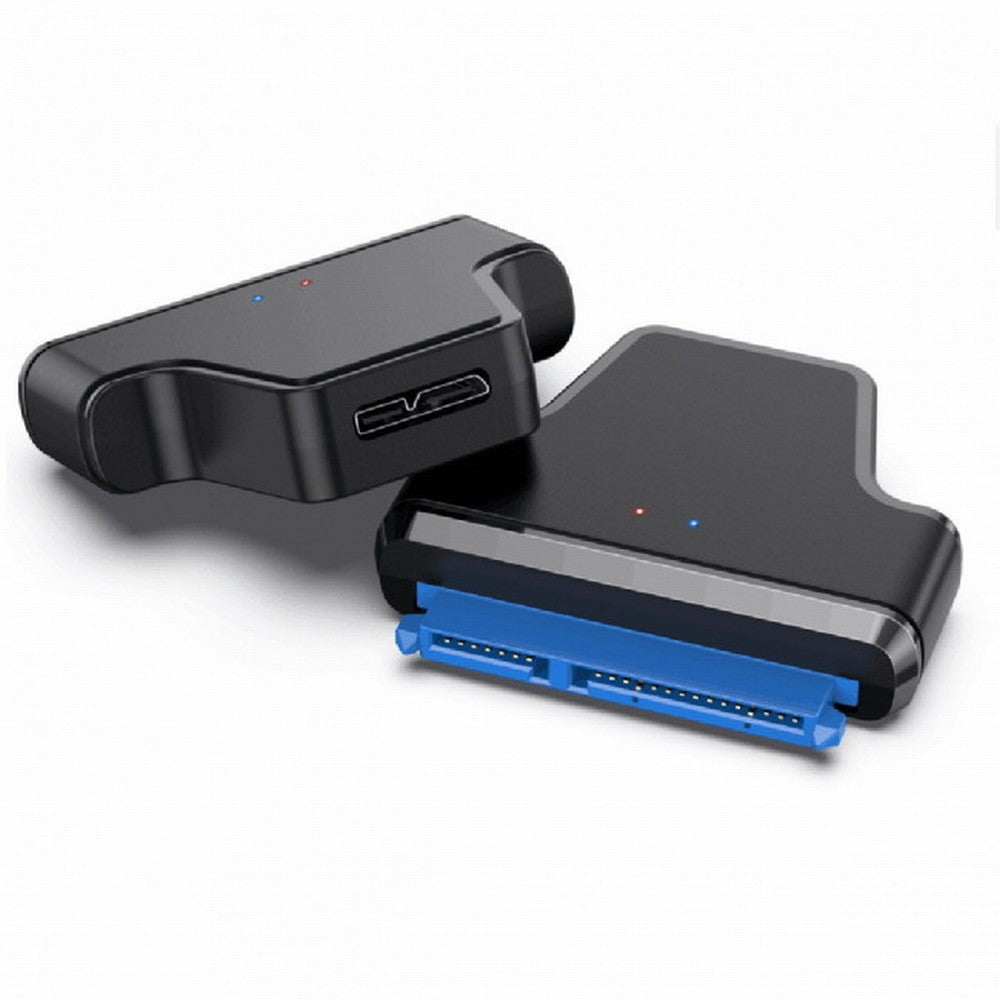 5Gbps Micro USB 3.0 to SATA 22Pin 7+15 Enclosure Adapter for 2.5" Hard Disk Drive SSD HDD Mass Storage Class U3-023
