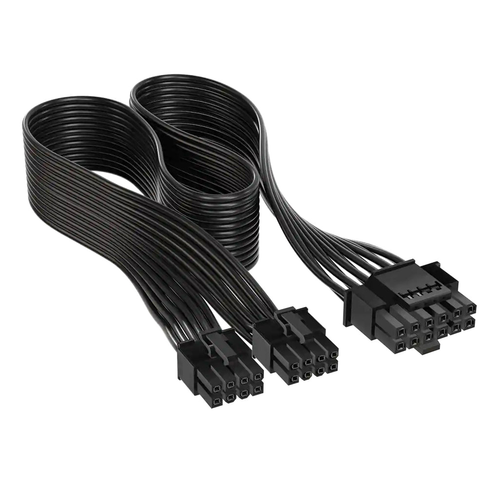 12VHPWR ATX3.0 PCI-E 5.0 Power Modular Cable to Dual ATX 8Pin for 3080 3090TI PSU 16Pin 12+4P Graphics Card PW-003