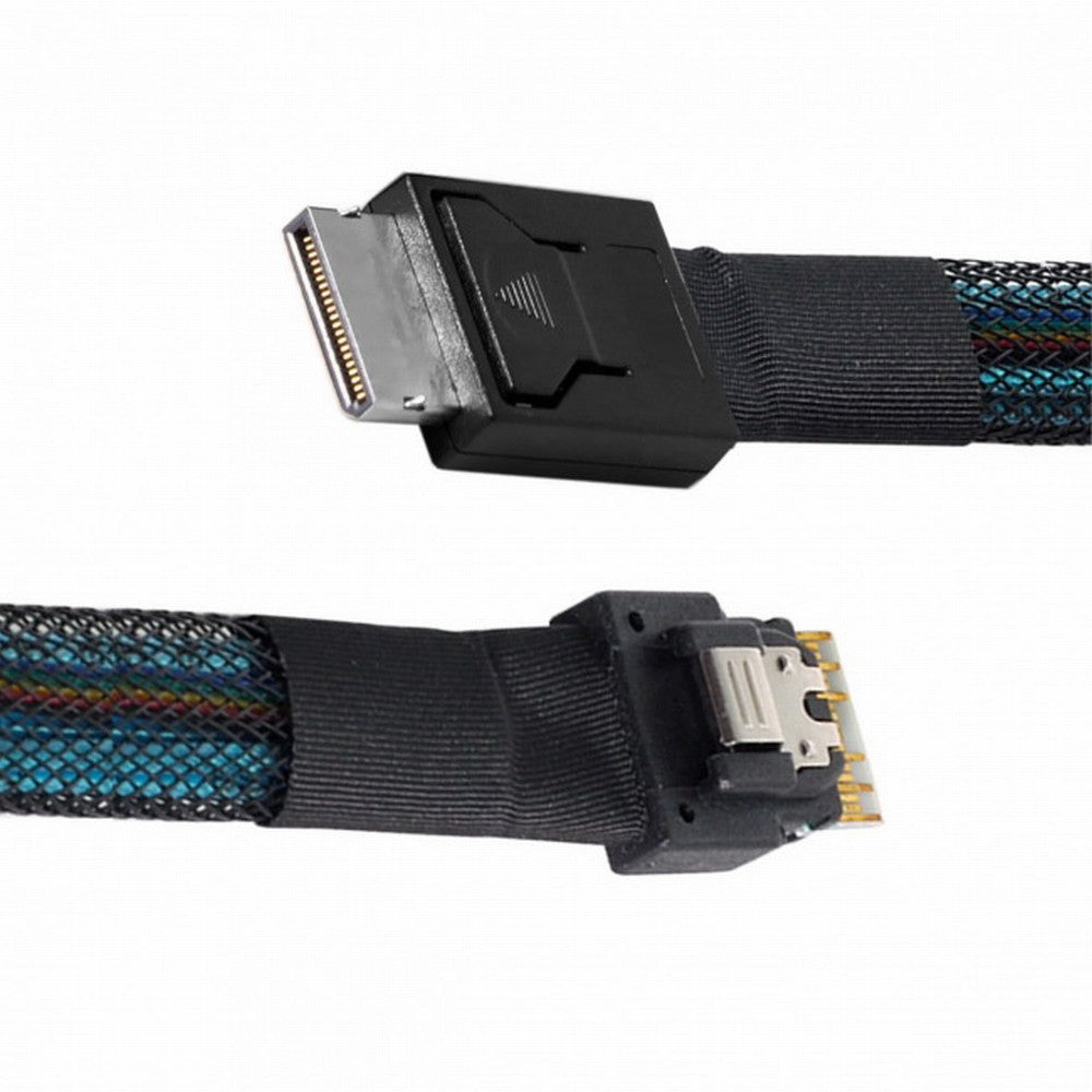 OcuLink PCIe PCI-Express SFF-8611 4i to SFF-8654 Slimline SSD Data Active Cable 50cm SF-060
