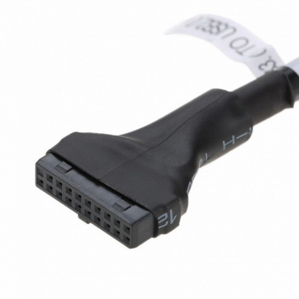 USB 3.0 20pin Motherboard Housing Male to USB 2.0 9Pin Header Device Female Cable U3-107