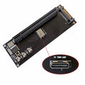 Oculink SFF-8612 SFF-8611 to PCIE PCI-Express 16x 4x Adapter with SATA Power Port for Mainboard Graphics Card SF-056