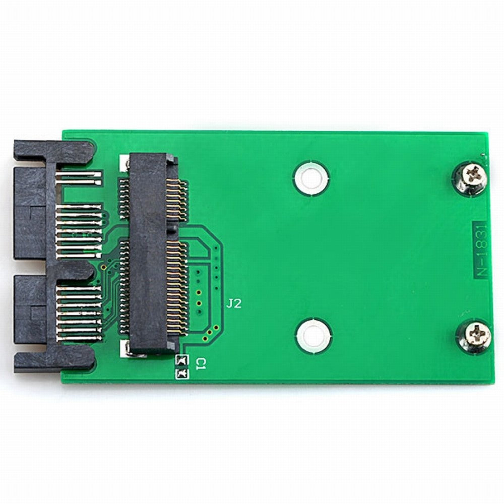Mini PCI-E mSATA SSD to 1.8" Micro SATA 7+9 16pin Adapter Add on Cards PCBA for SSD Hard Disk SA-119