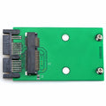 Mini PCI-E mSATA SSD to 1.8" Micro SATA 7+9 16pin Adapter Add on Cards PCBA for SSD Hard Disk SA-119