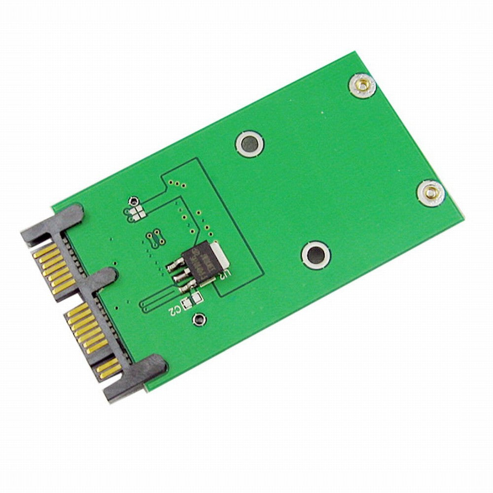 Mini PCI-E mSATA SSD to 1.8" Micro SATA 7+9 16pin Adapter Add on Cards PCBA for SSD Hard Disk SA-119