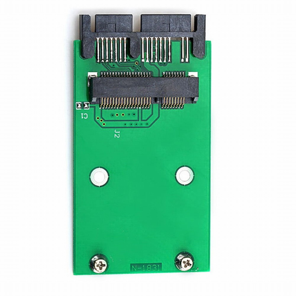 Mini PCI-E mSATA SSD to 1.8" Micro SATA 7+9 16pin Adapter Add on Cards PCBA for SSD Hard Disk SA-119