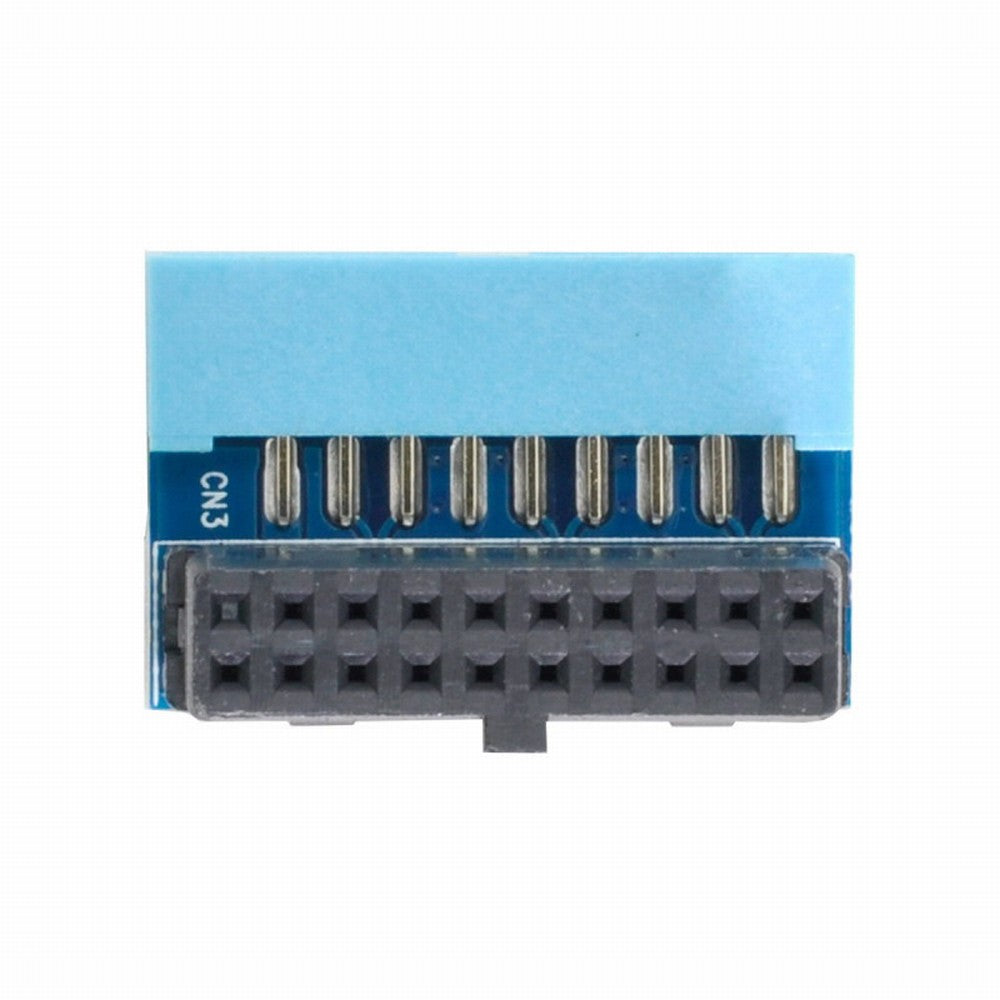 Up Angled USB 3.0 20Pin 19Pin Male to Female Extension Adapter 90 Degree for Motherboard Mainboard U3-053-UP
