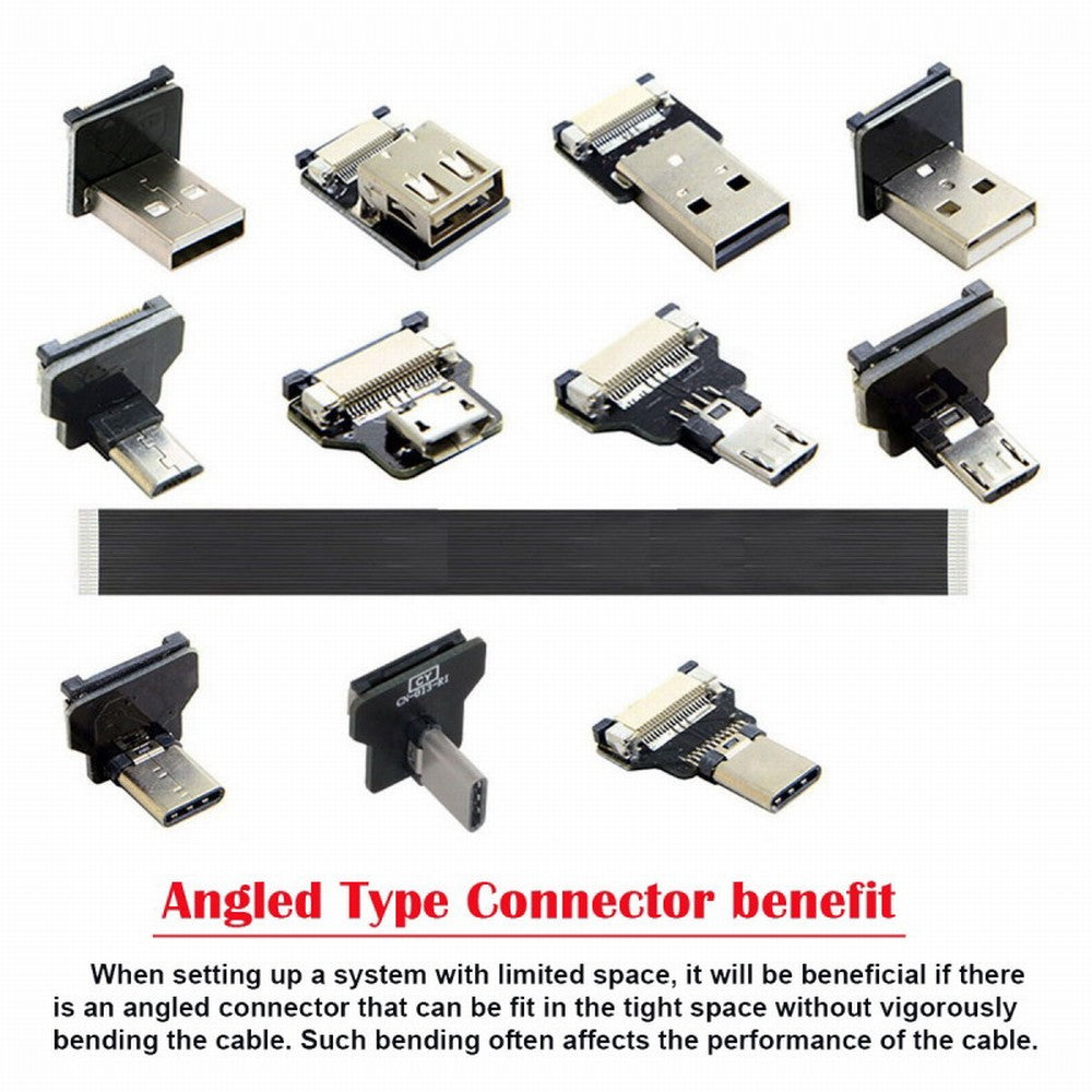 CYFPVUSB Type-C USB-C USB2.0 Male Connector Socket for FPV HDTV Multicopter Aerial Photography CN-013-MA