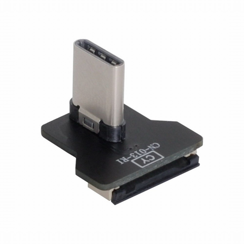 CYFPVUSB Type-C USB-C USB2.0 Male Left Right Angled 90 Degree Connector Socket for FPV HDTV Multicopter Aerial Photography CN-013-RI