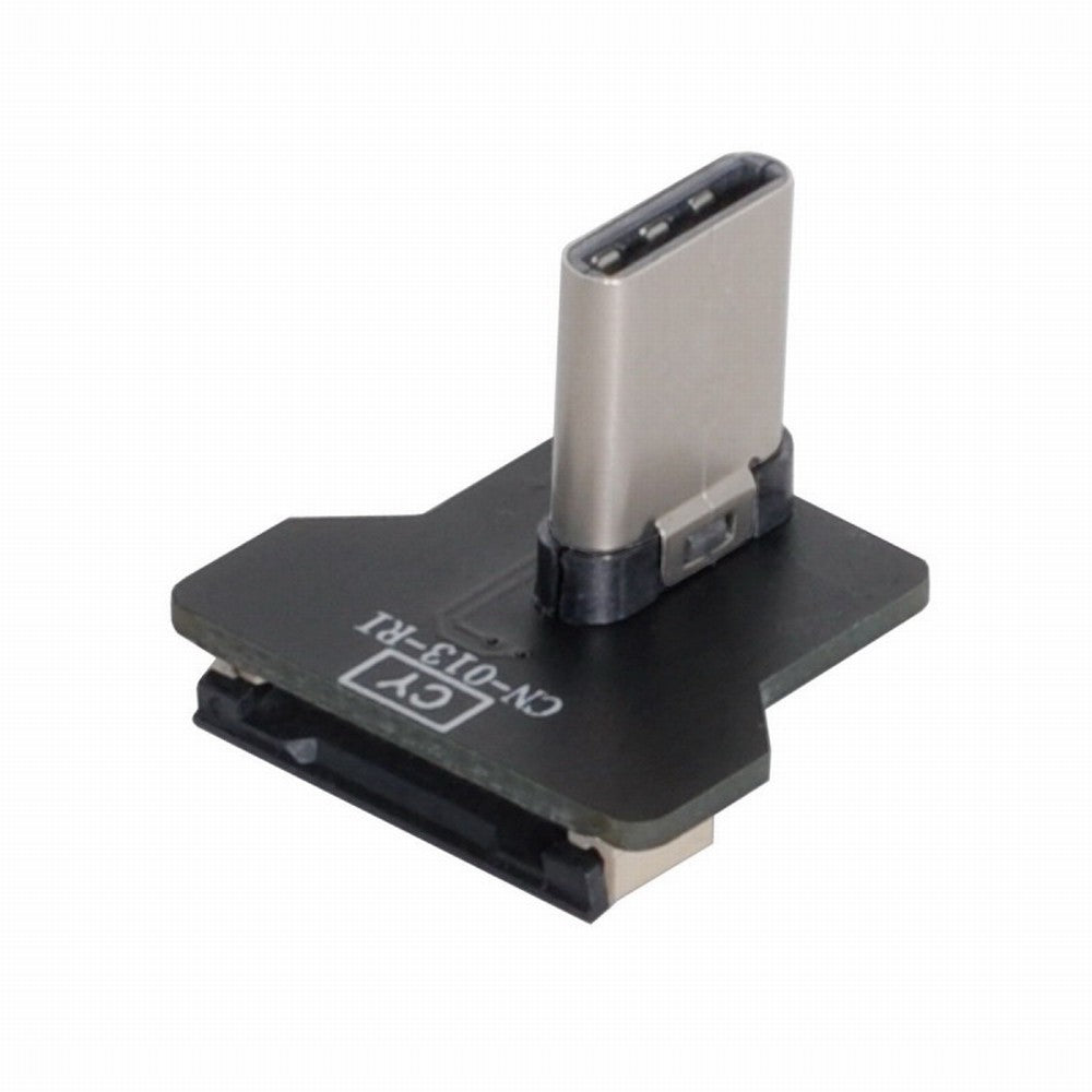 CYFPVUSB Type-C USB-C USB2.0 Male Left Right Angled 90 Degree Connector Socket for FPV HDTV Multicopter Aerial Photography CN-013-RI