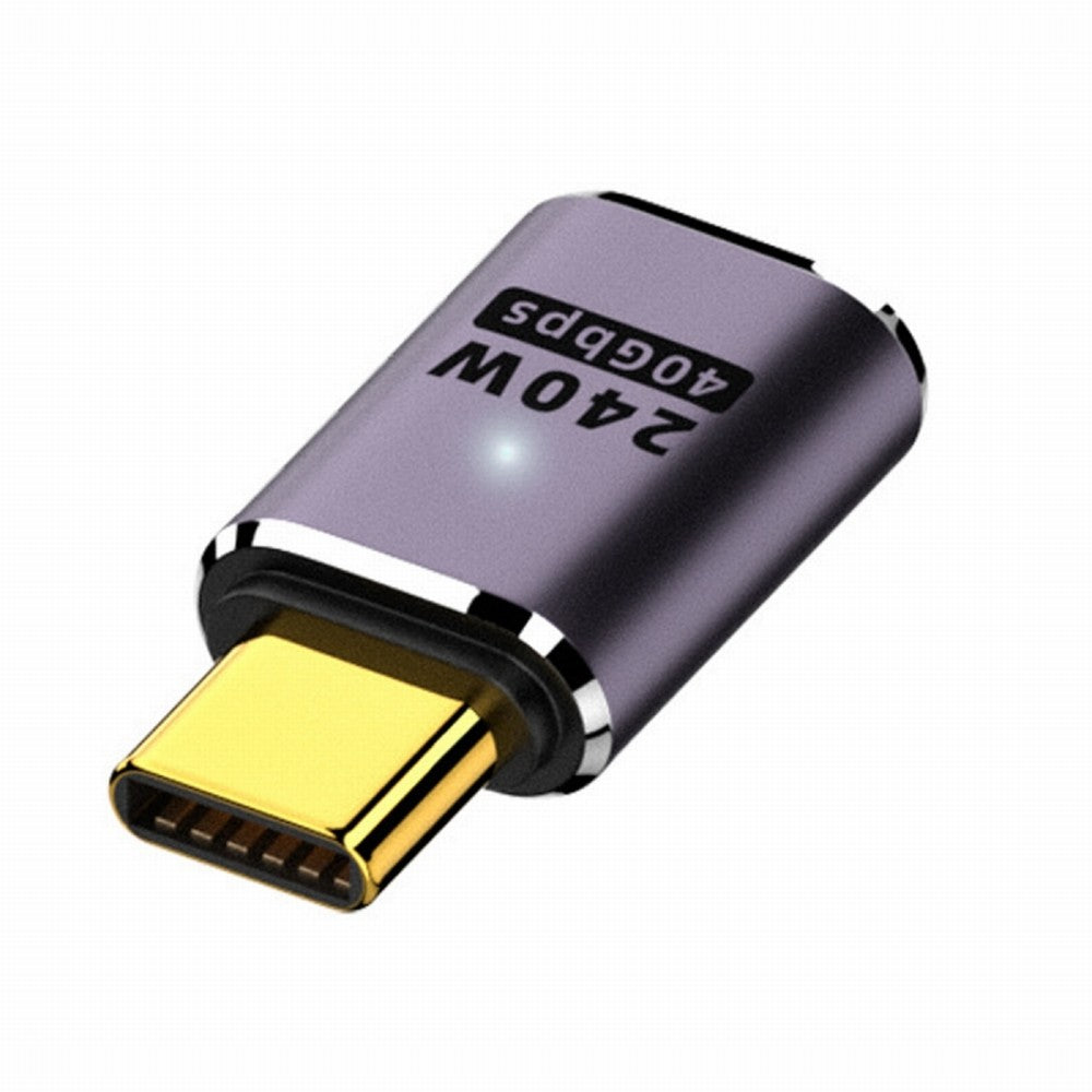 USB4 Type C Male to Female 240W Power 40Gbps Data 8K Video Adapter for NS Phone Laptop UC-025-MF