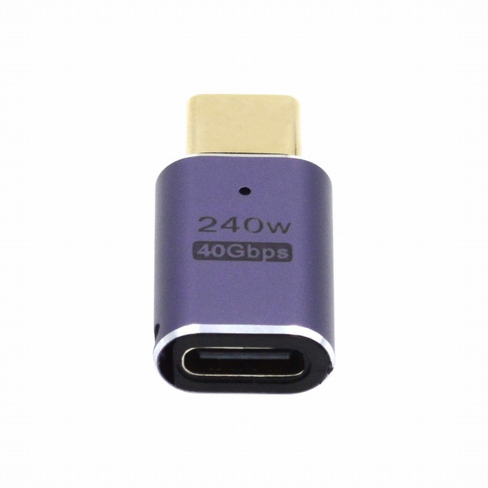 USB4 Type C Male to Female 240W Power 40Gbps Data 8K Video Adapter for NS Phone Laptop UC-025-MF