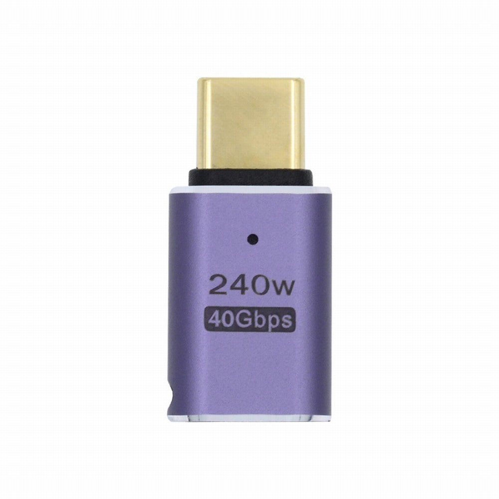 USB4 Type C Male to Female 240W Power 40Gbps Data 8K Video Adapter for NS Phone Laptop UC-025-MF